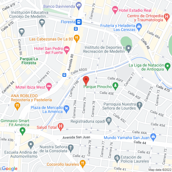 Mapa de Escuela De Danza Oriental Danzahara