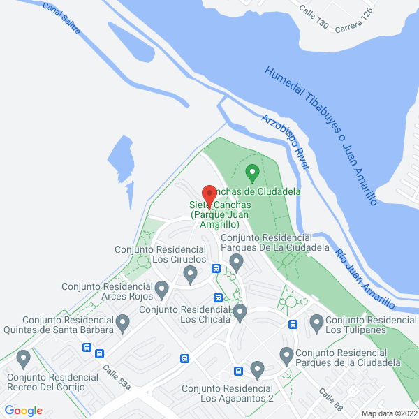 Mapa de Escuela De Fútbol Alianza Bogotá