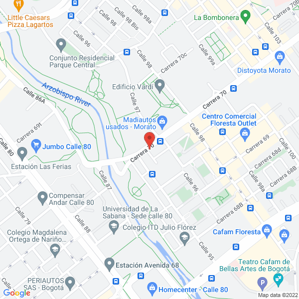 Mapa de Ese Energy Services Enterprise S.A.S.