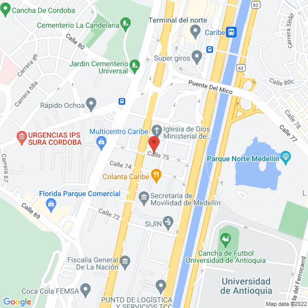 Mapa de Eslorruedas Ltda.