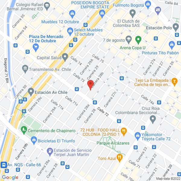Mapa de Espacio Creativo Impresores S.A.S.
