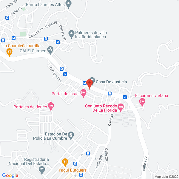Map of Ferretería Villa Del Carmen