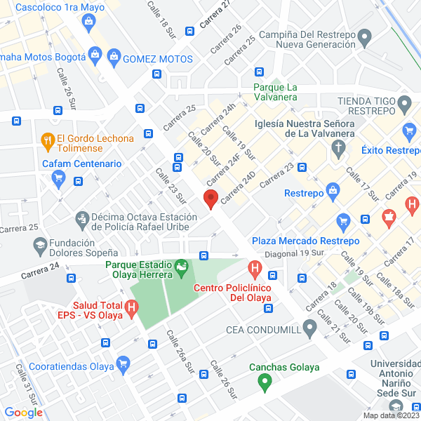 Mapa de Ferretería Y Almacén La Casa Del Carpintero