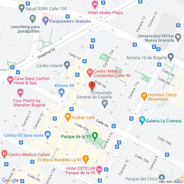 Mapa de Autocerraduras La 95