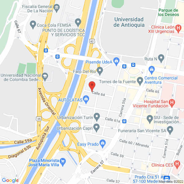 Mapa de Ferretería Y Depósito Ferrari