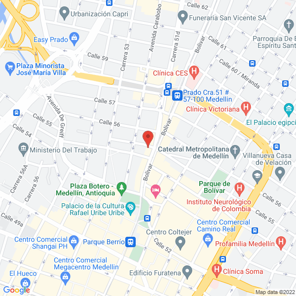 Mapa de Ferretería Y Eléctricos Alier