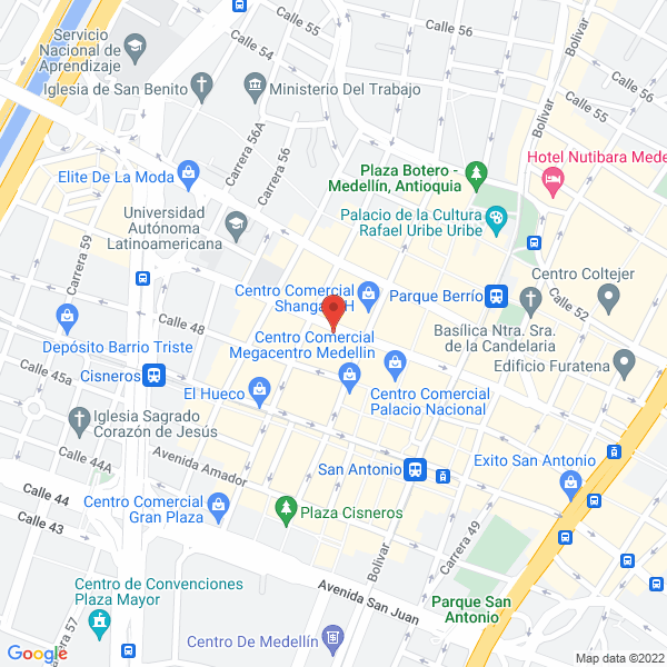 Mapa de Ferretería Y Eléctricos Entreamigos