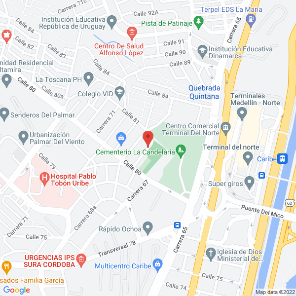 Mapa de Ferriservicios