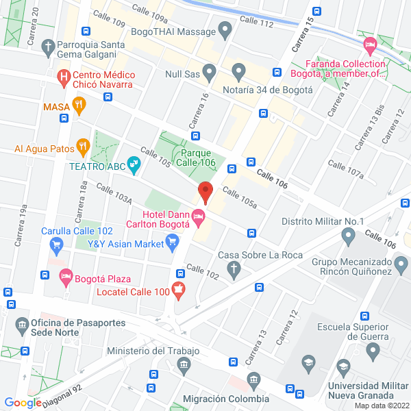 Mapa de Financial Capital Fincapital Ltda.
