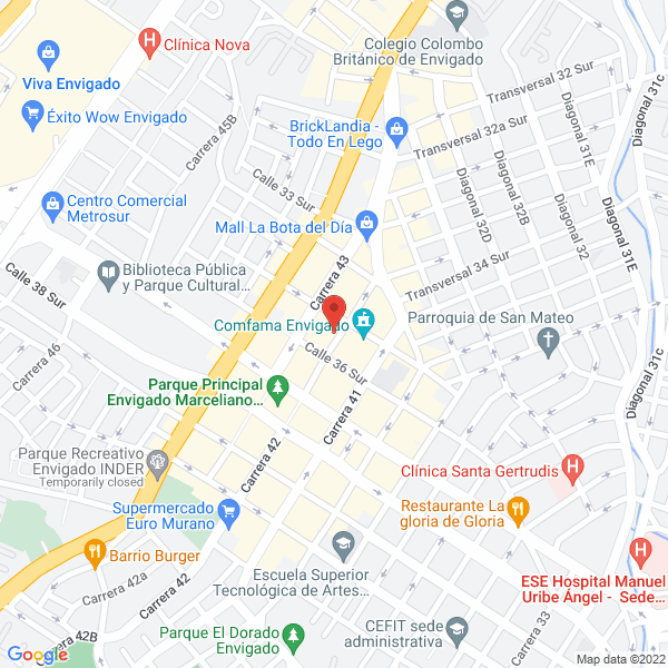 Mapa de Fincasas