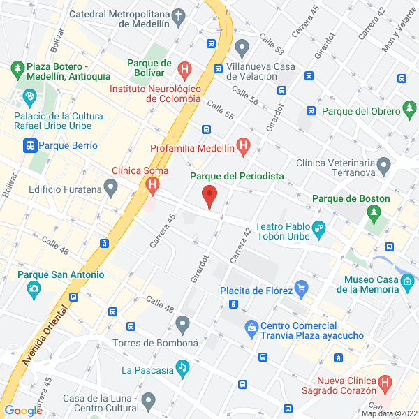 Mapa de Finseguros Ltda.