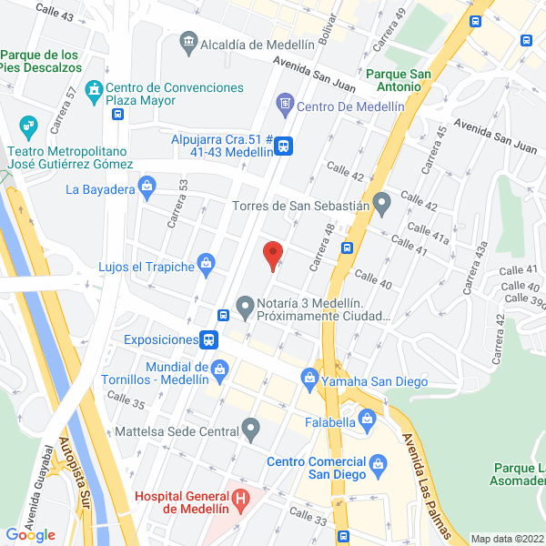 Mapa de Fitecol S.A.