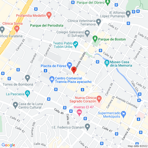 Mapa de Floristería Ideas