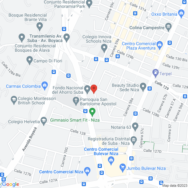 Mapa de Fundación Villa Gerona