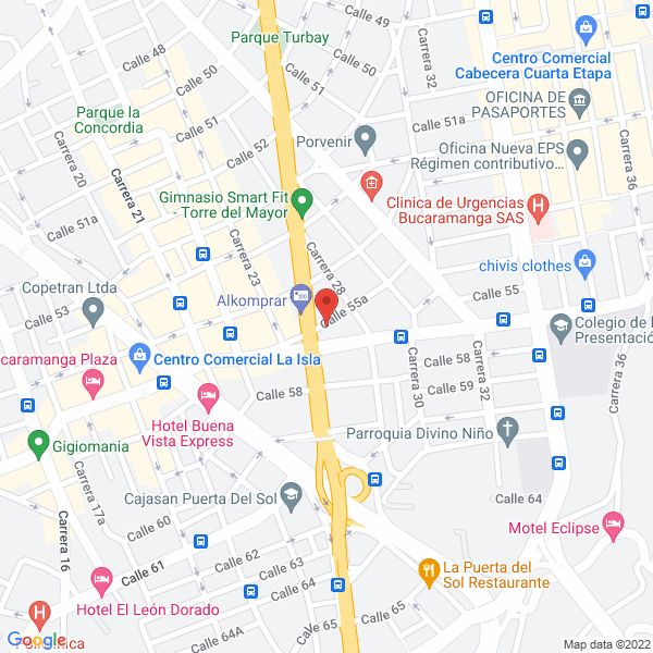 Map of Fundeco