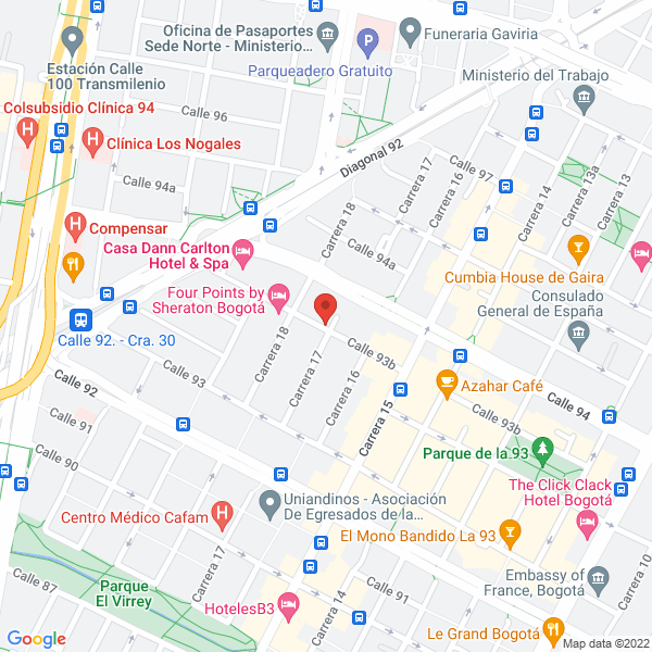 Mapa de Galindo Bohórquez Rocío Del Pilar