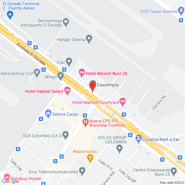Mapa de Galotrans S.A.