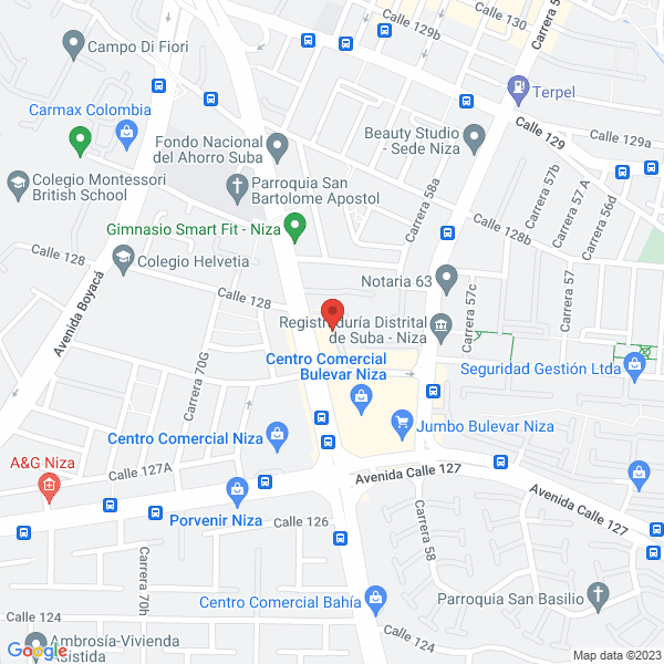 Mapa de Garcia Bazanta Asesores Y Consultores S.A.S.