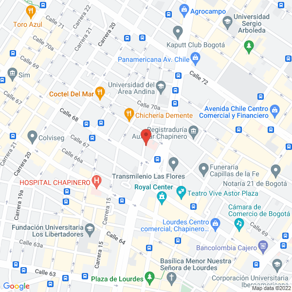 Mapa de Garcia Ramon