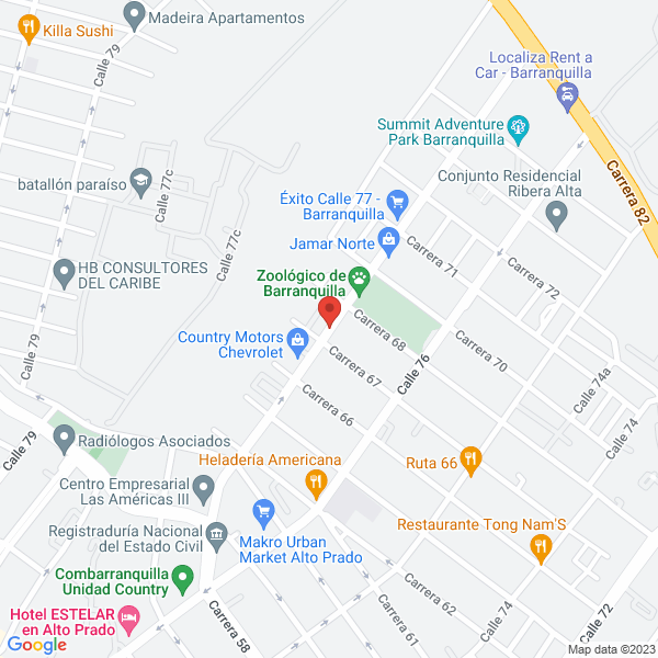 Map of Hazlo Tú