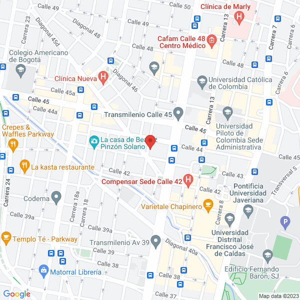 Mapa de Hc Abogados Asesores Y Consultores S.A.S.