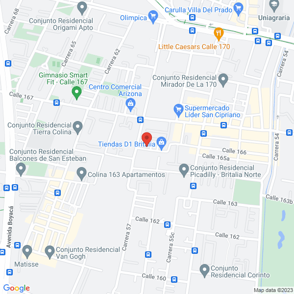 Mapa de Hernanbar Impermeabilizantes