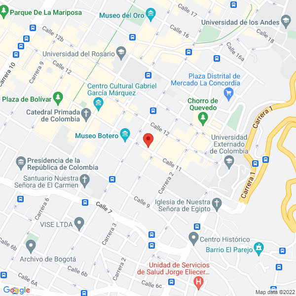 Mapa de Hernando Baracaldo Y Su Mariachi
