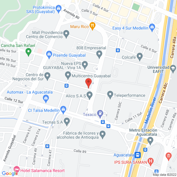Mapa de Hincapié A. Y Cía. Ltda Jaime Eduardo
