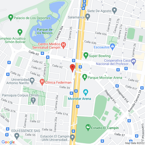 Mapa de Hincapié Mora Claudia Victoria