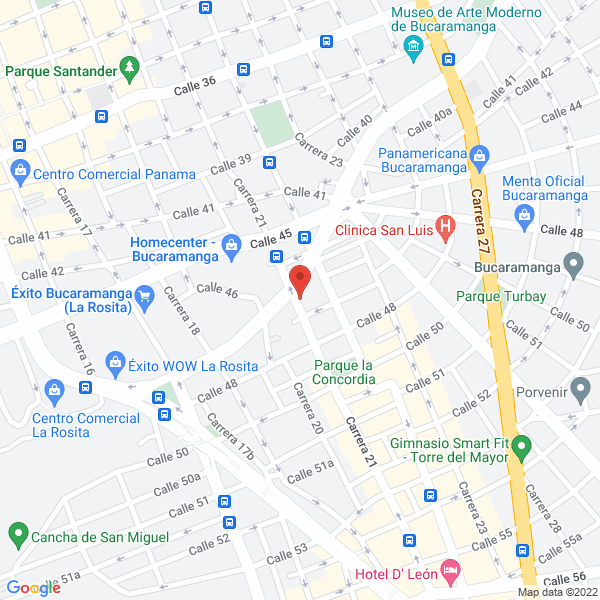 Map of Importaciones Ana
