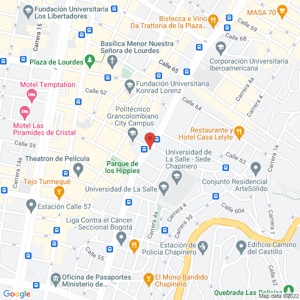 Mapa de Importaciones De Los Andes S.A.S.