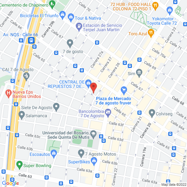 Mapa de Importadora Faserenol Ltda.