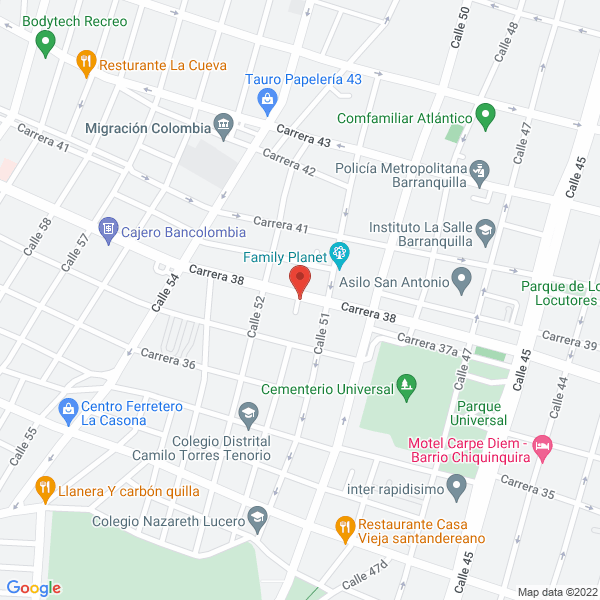 Map of Importadora Fiat Allis Ltda.