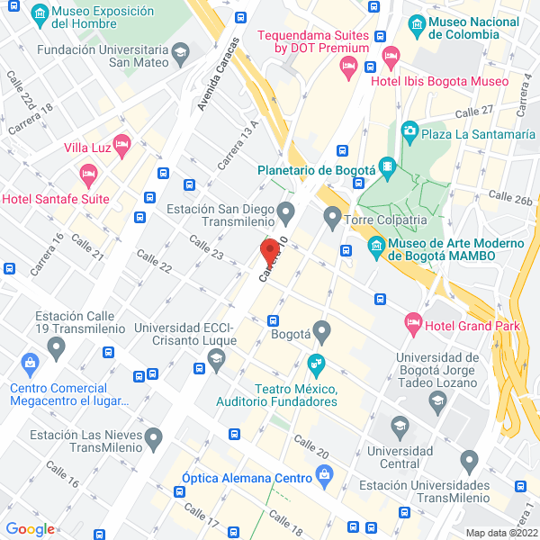 Mapa de Importadora Megacopiers Ltda.