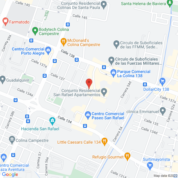 Mapa de Inatech Ltda.