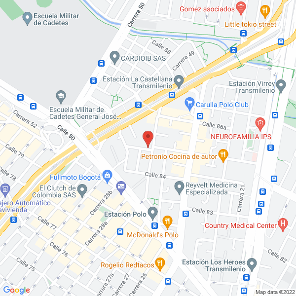 Mapa de Incomelec S.A.S.