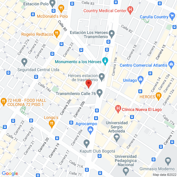 Mapa de Incremesa S.A.