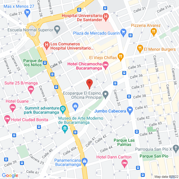 Map of Colombiana De Incubacion S A Incubacol