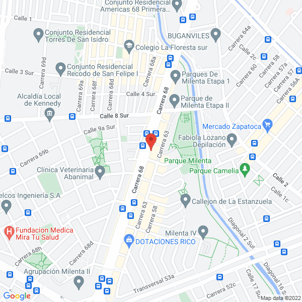 Mapa de Indu-Ropa Ltda.
