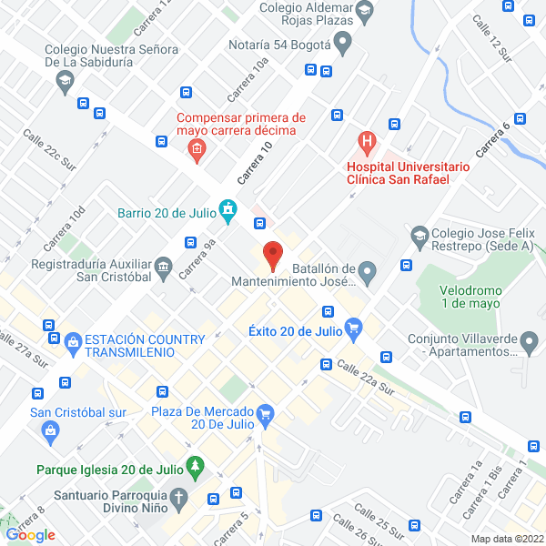 Mapa de Jaramillo Malaver Luis Daniel