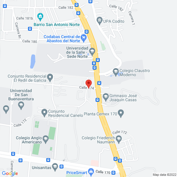 Mapa de Jardín Canino Club Del Amigo Fiel