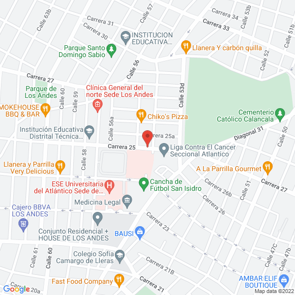 Map of Jardin Infantil Construyendo Saberes
