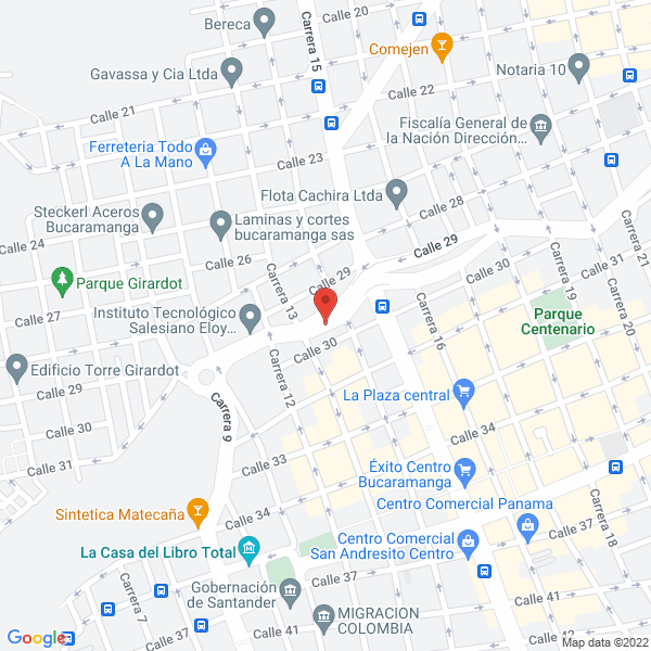 Map of Jez Ingeniería S.A.S.