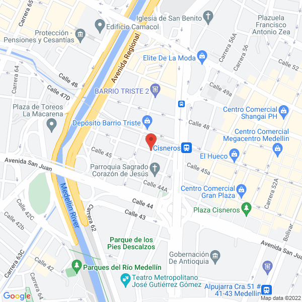 Mapa de Jhon'S Repuestos