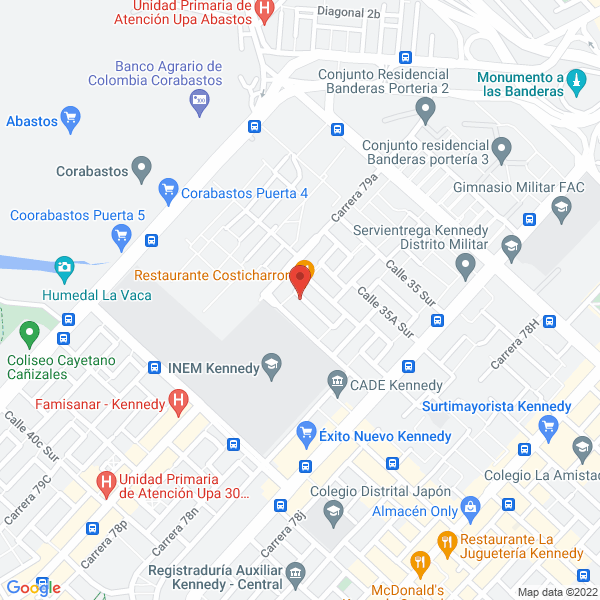 Mapa de Ji Distribuciones Farmacéuticas S.A.S