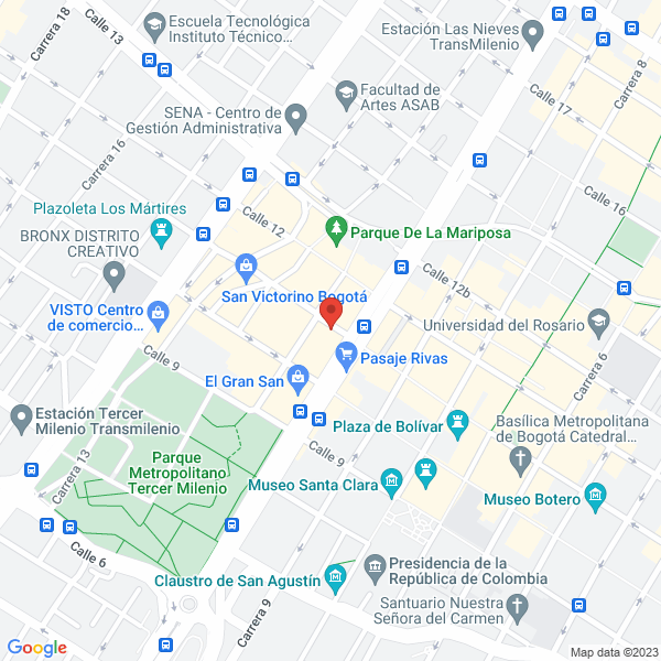 Mapa de Jn & L Consultores Tributarios Y Legales S.A.S.