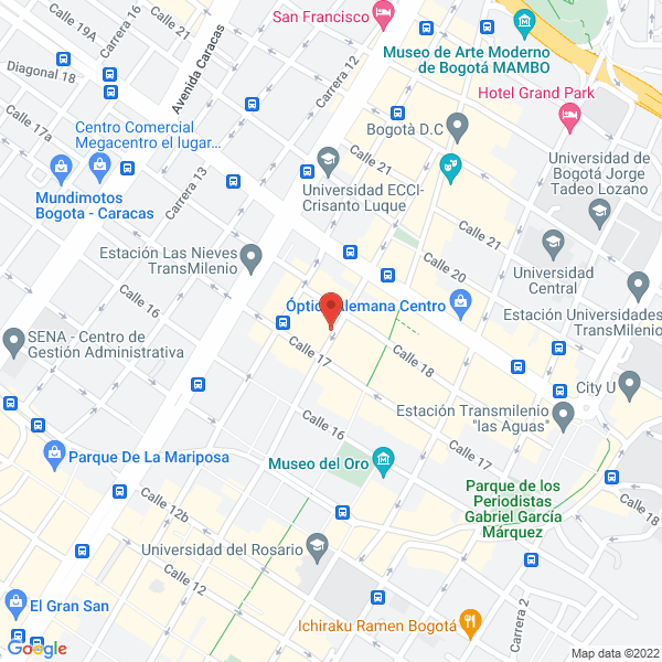 Mapa de Jugos Branis