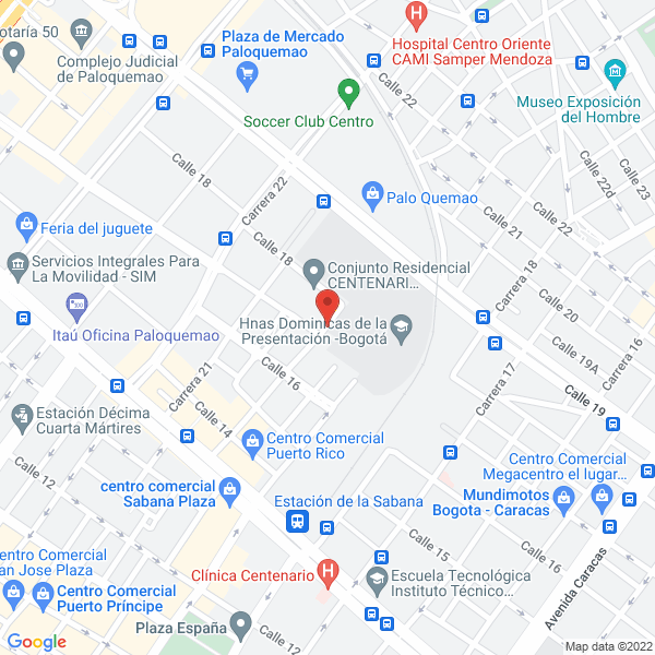 Mapa de Jugos Tropicales S.A.