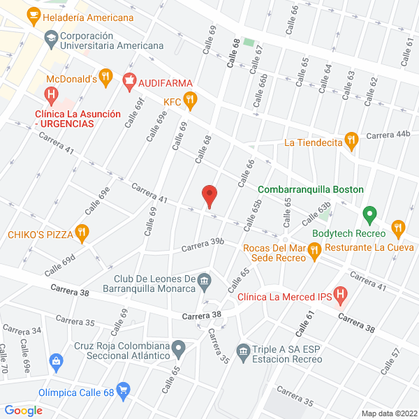 Map of La Casa Del Rin
