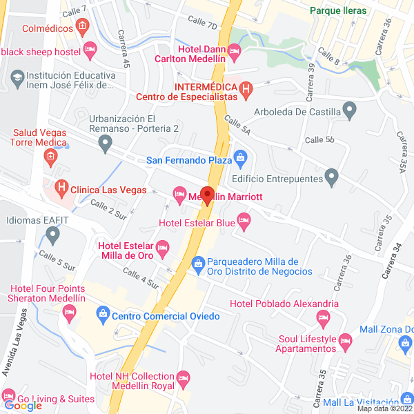 Mapa de La Dulcería Restaurante